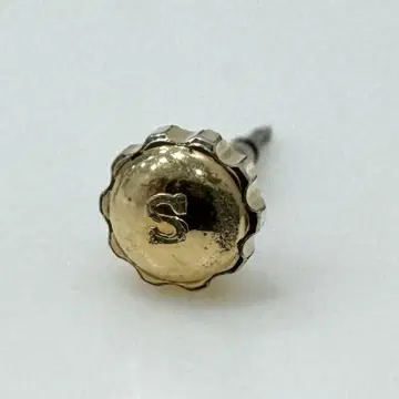 세이코 SEIKO 손목시계용 부품 파츠 S 마크 용두 크라운 골드 컬러