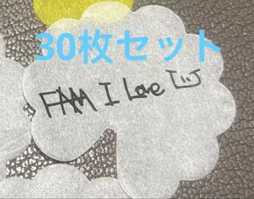 지드래곤 G-DRAGON 팬미팅 종이꽃가루 FAM 한정 30개 세트