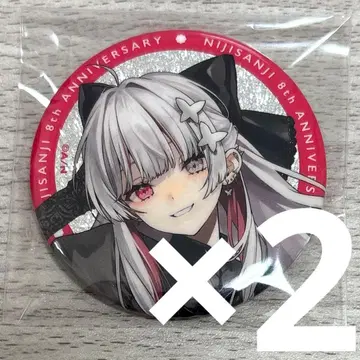 니지산지 8주년 캔뱃지 이시가미 노조미 2개