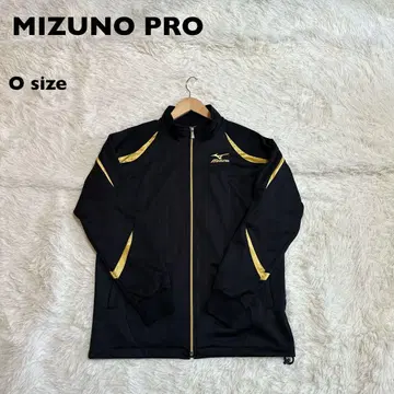 새상품급 MIZUNO PRO O 사이즈 블랙 골드 저지
