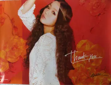 니시노 카나 사인 포함 빅 포스터 [ Thank you, Love ]