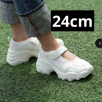 PUMA 푸마 파르사 웨지 샌들 스포츠 샌들 통굽 화이트