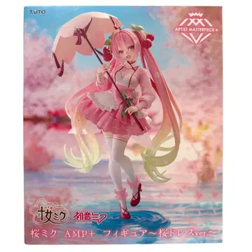 AMP+ 피규어 벚꽃 미쿠 벚꽃 드레스ver.
