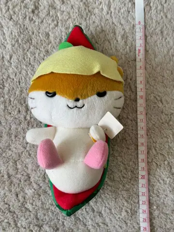 [ 쇼와 레트로 ] 산리오 코로코로쿠리린 봉제 인형 수박 낮잠 레어