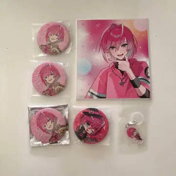 메테오라 미카사 군 캔 배지 색지 참