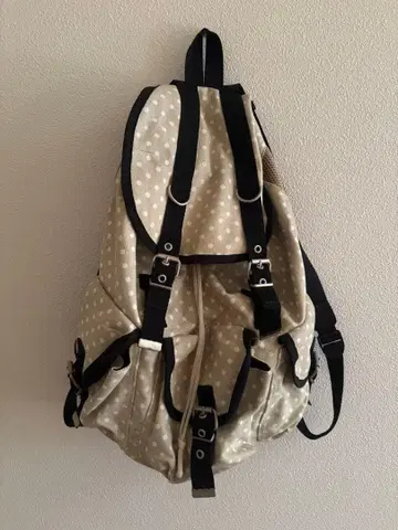 모리걸 빈티지 도트 백팩 y2k 헤이세이 여아
