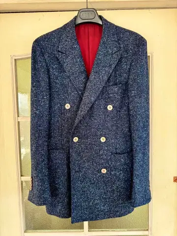 더블 브레스트 테일러드 자켓 SHIPS 이탈리아 원단 프라텔리탈리아