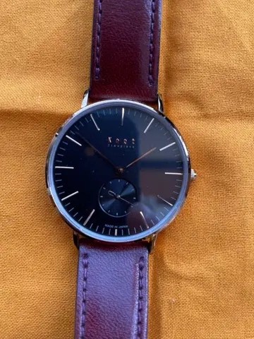 knot 노트 남성용 손목시계 스몰 세컨드