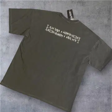 미사용 XL 아이엠낫어휴먼비잉 티셔츠 한국 스트릿