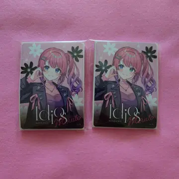 Idios 복권 복권 스퀘어 쿠라모치 메루토 캔뱃지 2개 세트