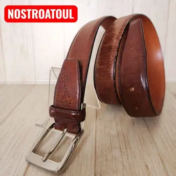 노스트로아투 레더 벨트 남성용 소가죽 신사