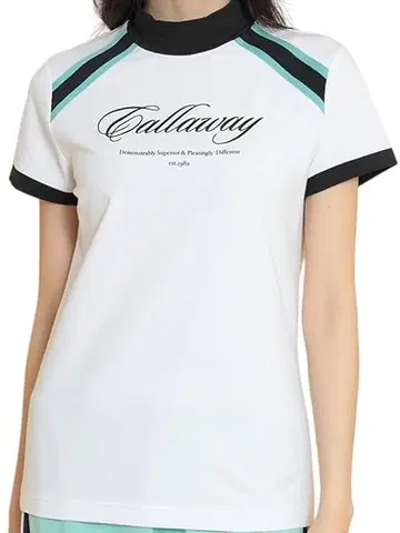 캘러웨이 C25134203 여성용 모크넥 화이트 M 사이즈