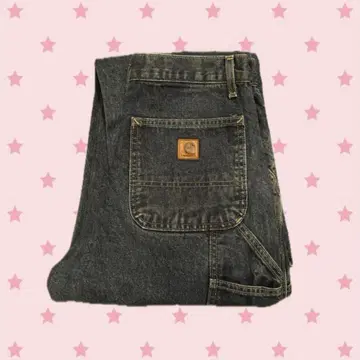 Carhartt 데님 팬츠 구제 의류