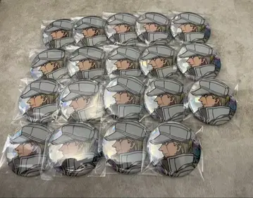 가치액터 홀로그램 캔뱃지 그리스