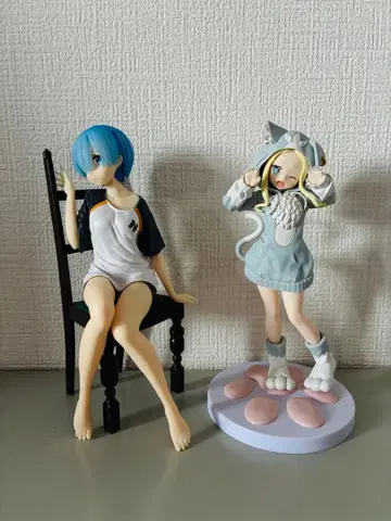 리제로 렘 and 베아트리스 피규어 세트