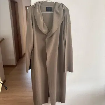 베르메유 이에나 스무스 후드 롱 가운 스프링 코트