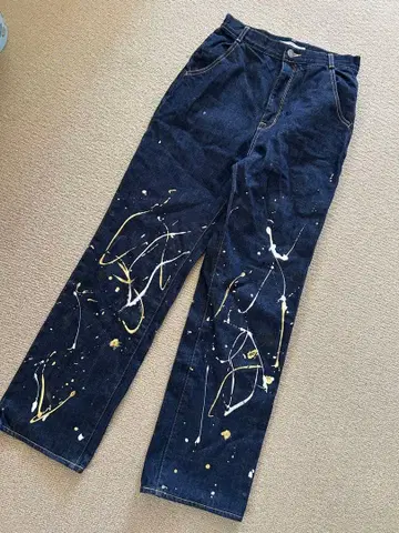 메쿠루 오가닉 페인트 팬츠