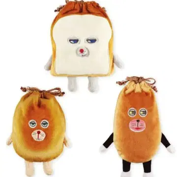 빵 도둑 봉제 인형 복조리 3종 세트