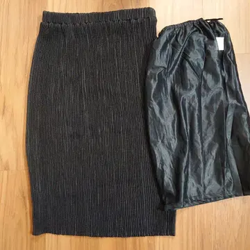 스페치오 셔틀 플리츠 스커트