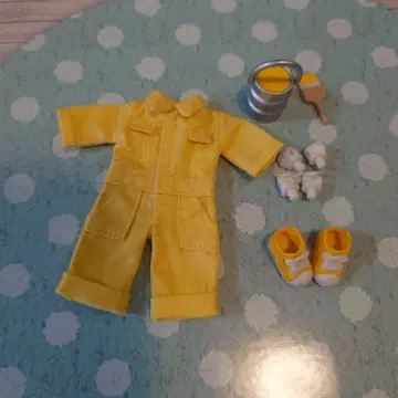 넨도로이드돌 컬러풀 작업복 옐로우