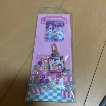 치이카와 산리오 캐릭터즈 슈퍼마켓 폰탭 비즈 스트랩