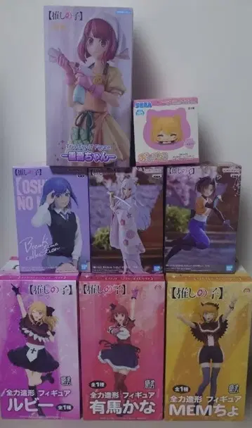 최애의 아이 피규어 세트 루비 아리마 카나 MEM쵸 외