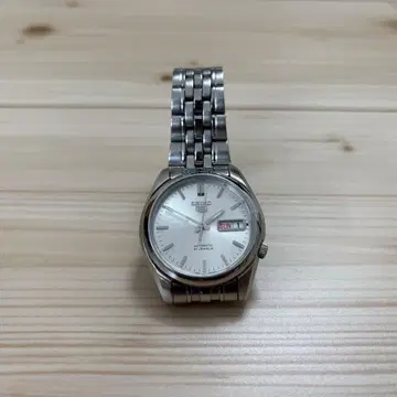 SEIKO5 손목시계 뒷면 스켈레톤 자동 와인딩 7S26-01V0