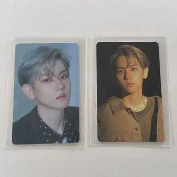 EXO 백현 CITY LIGHTS 프레임 케이스 트레이딩 카드