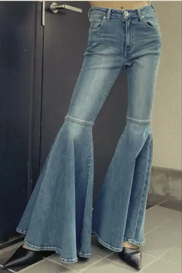 gyda 플레어 데님