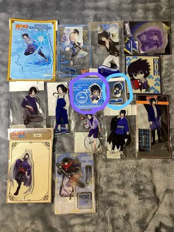 낱개 판매 OK NARUTO 우치하 사스케 아크릴 스탠드 묶음 판매