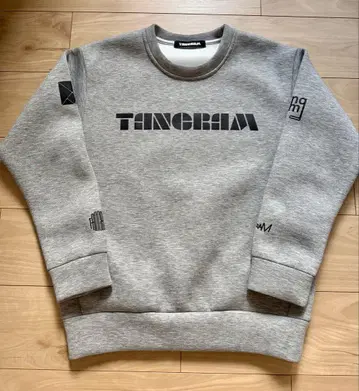 TANGRAM 그레이 맨투맨 트레이닝복 S 사이즈