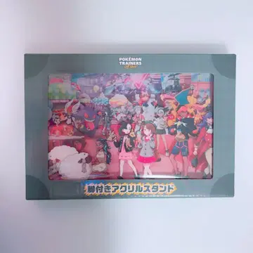 새상품 포켓몬 다리 달린 아크릴 스탠드 트레이너즈 오프샷