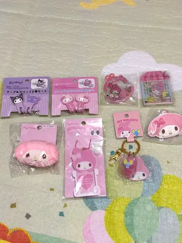 마이멜로디 쿠로미 묶음 판매 산리오 오리지널 상품 8세트