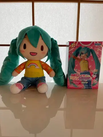하츠네 미쿠 x 오샤레 마녀 러브 and 베리 봉제 인형 피규어 세트