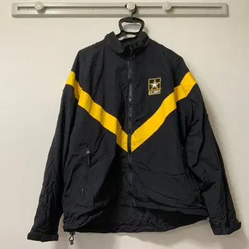 미군 U.S. ARMY BLACK APFU 트레이닝 자켓