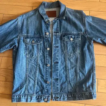 백넘버 데님 자켓