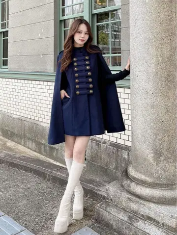 Darich 나폴레옹 케이프 코트