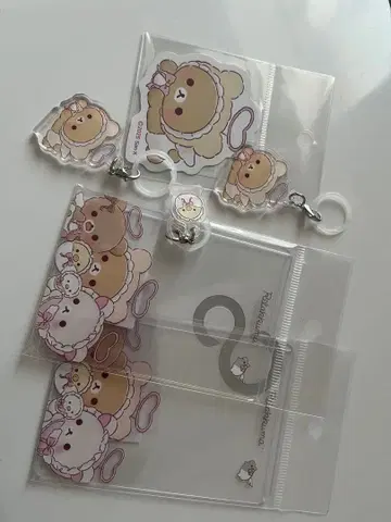 리락쿠마 LAFARY 경질 카드 케이스 스티커 메지루시 액세서리