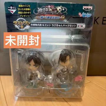 진격의 거인 [청소 병장 엘렌] 치비큥 캐릭터 세트 제일복권