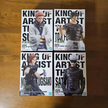 주술회전 KING OF ARTIST 고죠 쿠기사키 진지 스쿠나 피규어