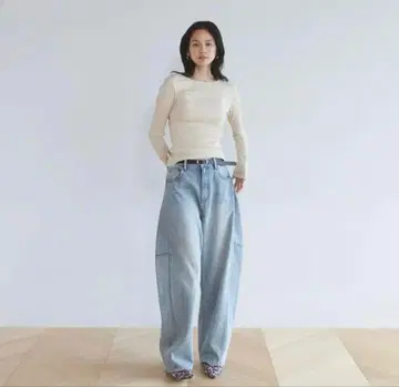 searoomlynn!!Roundish 루즈 데님 SRN03