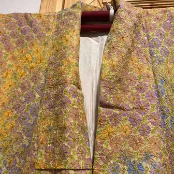 순수 실크 총 시보리 기모노 아리마츠/나루미 시보리 거미 시보리