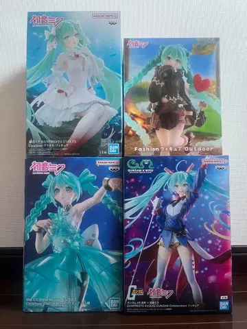 하츠네 미쿠 피규어 4체 세트