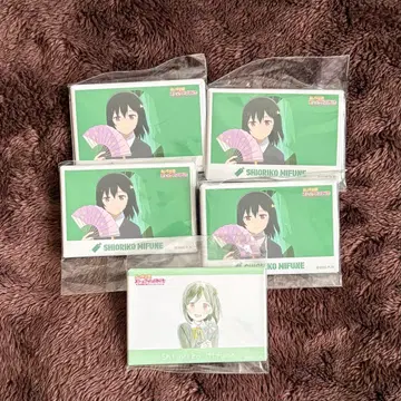 니지가사키 러브 라이브 미후네 시오코 5th 스퀘어 캔뱃지 메바치 선생님