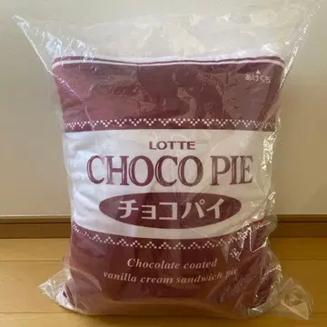 2022년 당선품 롯데 LOTTE 초코파이 리버서블 쿠션