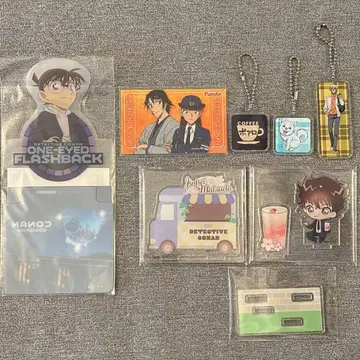 명탐정 코난 키링 3종 아크릴 스탠드 덤 포함