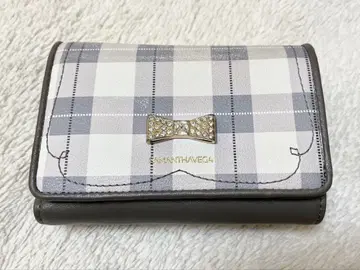 사만사베가 체크 비쥬 리본 지갑 미니 SamanthaVega