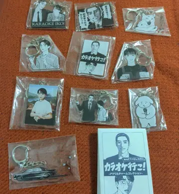와야마 야마 가라오케 가자! 아크릴 키링 컴플리트 10종