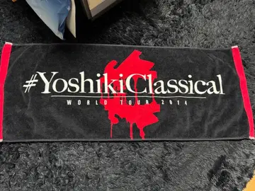 YOSHIKI 페이스 타월 Classical X JAPAN