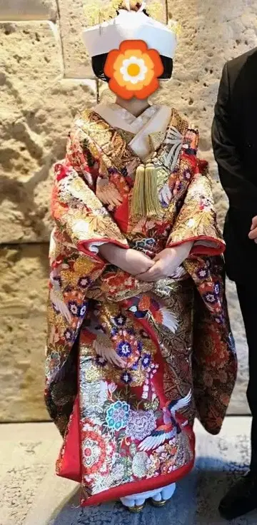 이로 우치카케 결혼식 피로연 기모노 가격 인하